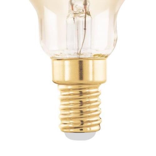 LED-lamppu E14 4W P45 2,000K Filament amber himmennettävä