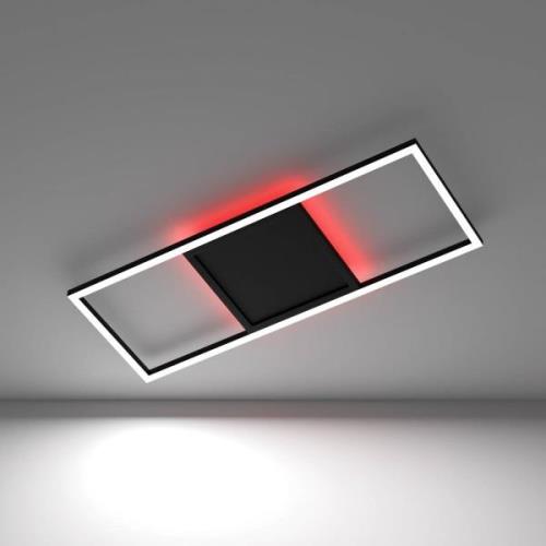 LED-kattovalaisin Calagrano-Z ZigBee RGB/CCT 64x24cm