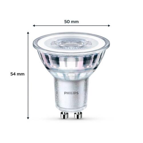 Philips-LED-lamppu GU10 4,6W 355lm 827 36° 6