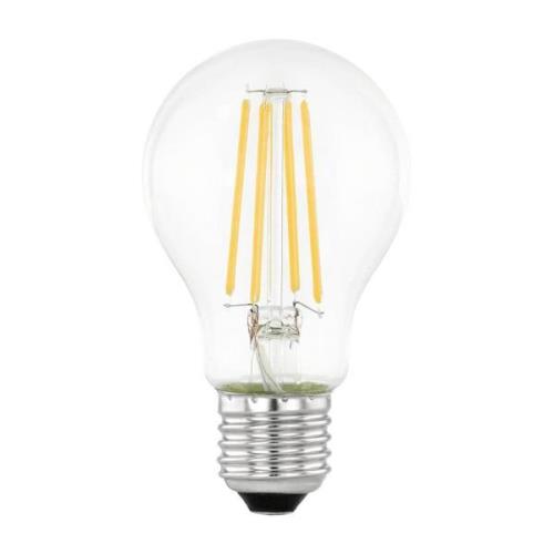 LED-lamppu E27 A60 7,3W filament 3000 K, tunnistin