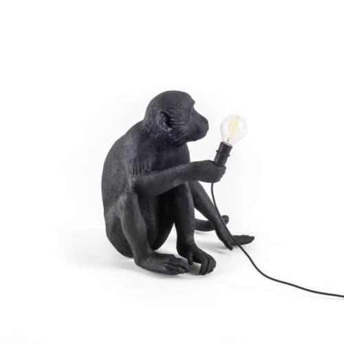 LED-koisteterassivalaisin Monkey Lamp istuva/black