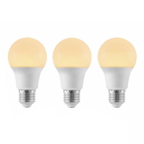 LED-lamppu E27 A60 4,9W 3000K opaali 3 kpl/pakkaus