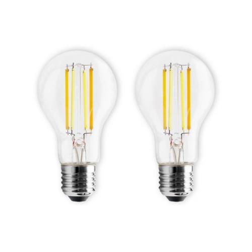 LED-lamppu E27 7W filament himmen. CCT Tuya 2 kpl