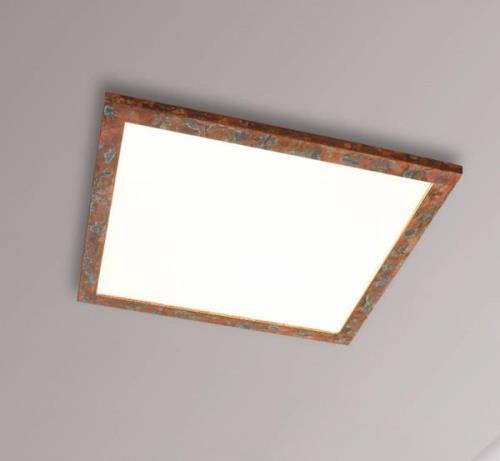 Quitani Aurinor LED-paneeli, kupari, 68 cm