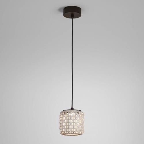 Bover Nans S/16 LED-riippuvalaisin ulkona, beige