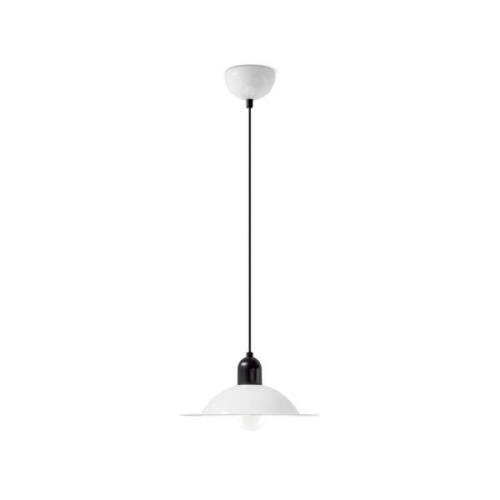 Stilnovo Lampiatta LED-ripustusvalaisin, Ø 28cm, valkoinen