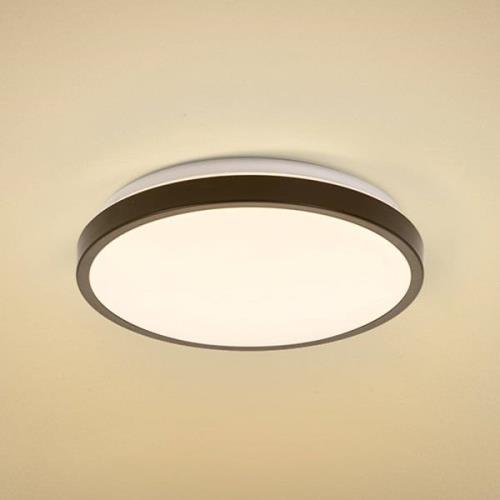 LEDVANCE Bathroom Ceiling -LED-kattovalaisin musta