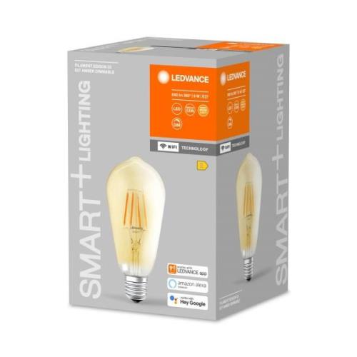 LEDVANCE SMART+ WiFi E27 6W Edison gold 2 400 K