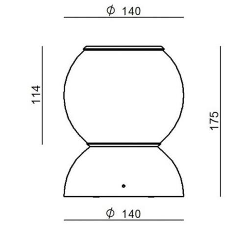 Stilnovo Gravitino -LED-kattovalo kääntyvä, valk.