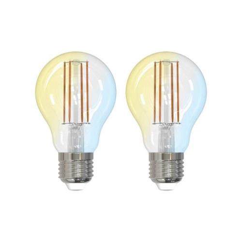 LUUMR Smart LED, E27, 7W, ZigBee, Tuya, Hue, sarja 2 kpl