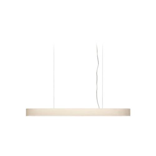 LZF I-Club Slim -LED-riippuvalo, 120 cm, norsunluu