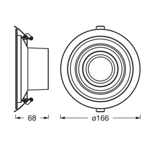 Ledvance Decor Filament Echo -LED-alasvalo