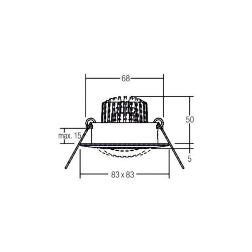 BRUMBERG BB14 uppovalo dim2warm RC himmennys musta