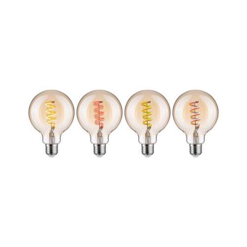 Paulmann LED-Globe G95 ZigBee E27 6,3W kulta RGBW