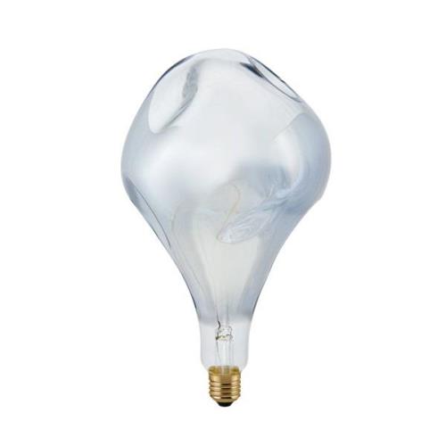 LED-lamppu Giant Drop E27 6W 918 himmeä hopeametalli.