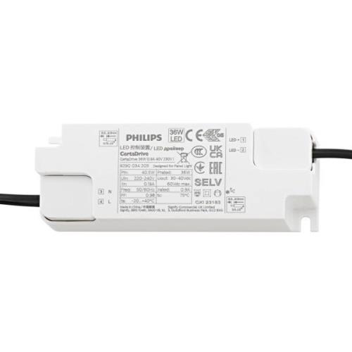 LED-ohjain Powerline Panel CC, 36 W, 900 mA