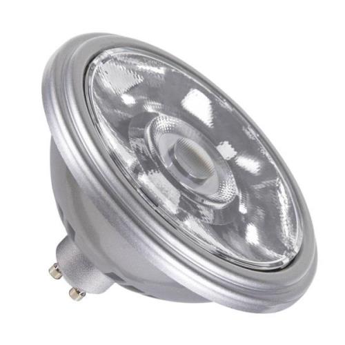 SLV LED-heijastin QPAR111 GU10 hopea 12.5W 4000K 1000 lumenia