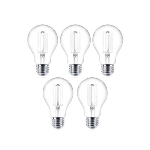 LED hehkulamppu E27 sarja 5 kpl 7W 806 lm kirkas 2,700 K