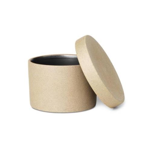 ferm LIVING Bon-astia, korkeus 6,5 cm, beige, posliini