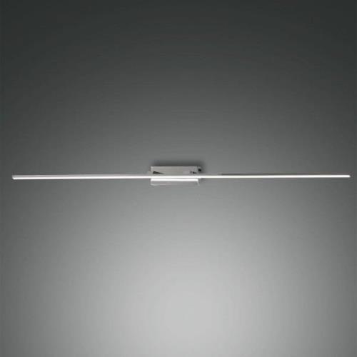 LED-peilivalaisin Nala, kromattu, leveys 110 cm, metallia