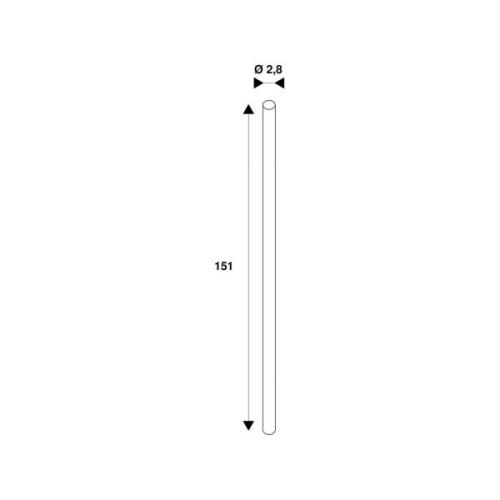 SLV LED-putki V T8, G13, 22 W, pituus 151 cm, 4 000 K