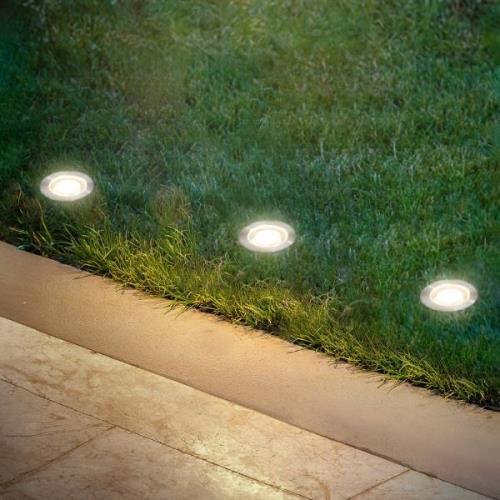 Upotettava LED-valonheitin 3912032 IP67 12V 3x käynnistyssarja Ø3cm