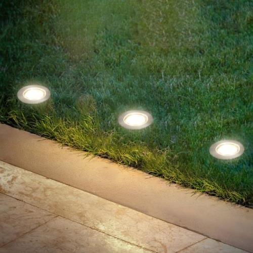 Upotettava LED-kohdevalaisin 3915032 IP67 12V 3x jatke 4,5cm ruostumat...