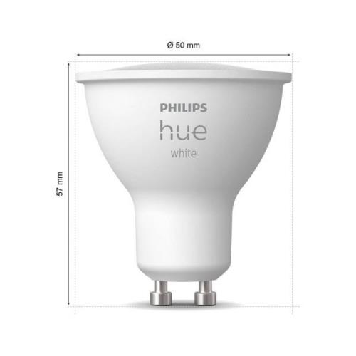 Philips Hue Valkoinen LED-heijastin GU10 4,2 W 2 700 K