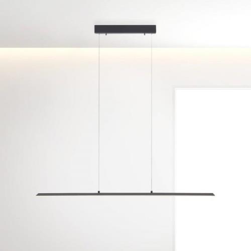 PURE LED-riippuvalaisin Lite, antrasiitti, 100 cm, CCT, himmennettävä