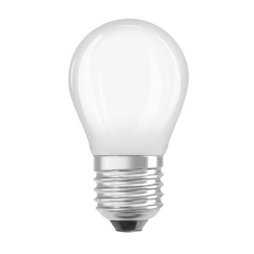 OSRAM LED-lamppu pudotus E27 1,2W matta 2700K 255lm