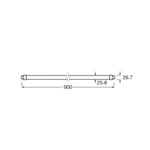 OSRAM LED-lamppu T8 10W putki Bio-Lumilux 965 965 90cm