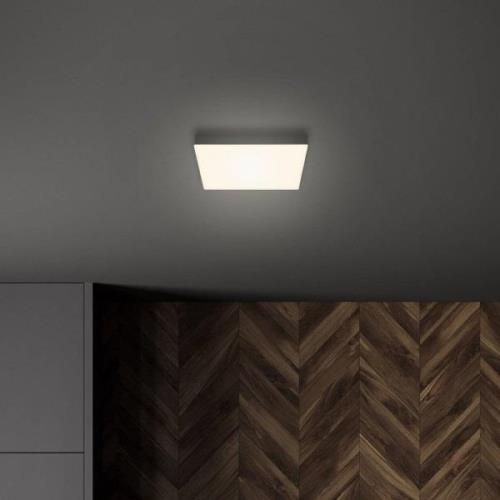 Flame LED-kattovalaisin, 21,2 x 21,2 cm, musta