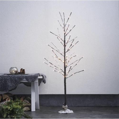 LED koristepuu Tobby Tree IP44 ruskea korkeus 120cm