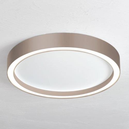 Bopp Aura LED kattovalaisin Ø 55cm valkoinen/taupe