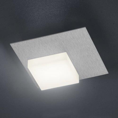 BANKAMP Cube LED-kattovalaisin 8W, hopea