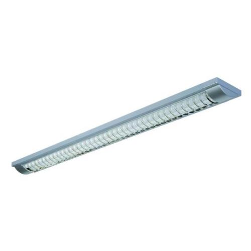 LED-toimistovalaisin 444, G13/T8, hopea