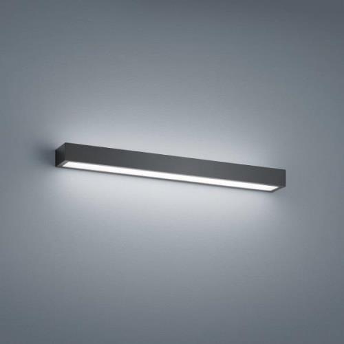 Helestra Theia LED-seinävalaisin, mattamusta 60 cm