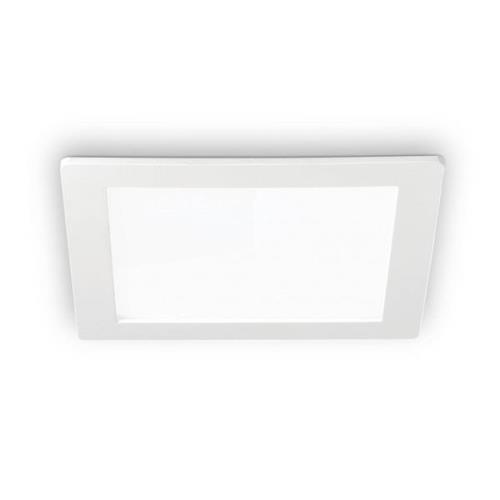 LED-kattouppovalaisin Groove square 16,8 x 16,8 cm