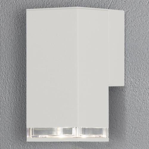 Ulkoseinälamppu Pollux Downlight 16,5 cm valkoinen