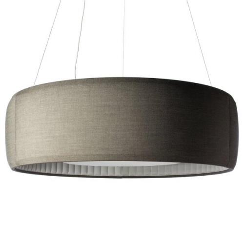 Luceplan Silenzio LED-riippuvalaisin harmaa Ø 150cm