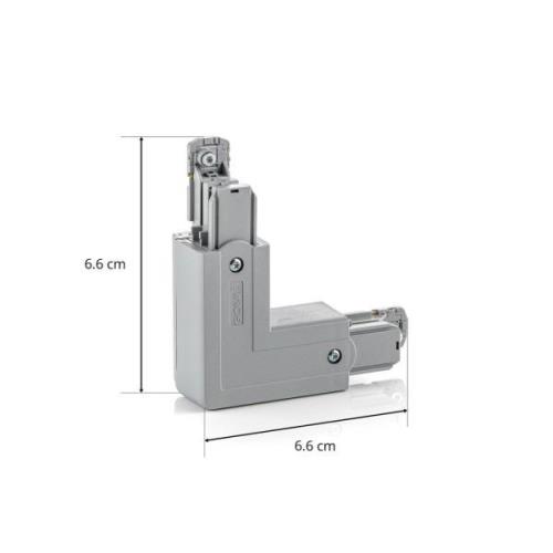 Kulmaliitin Noa, suojaliitin (sisä), harmaa