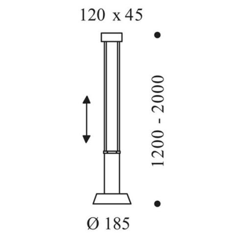 OLIGO Glance LED-riippuvalo, 1 lamp. harmaa