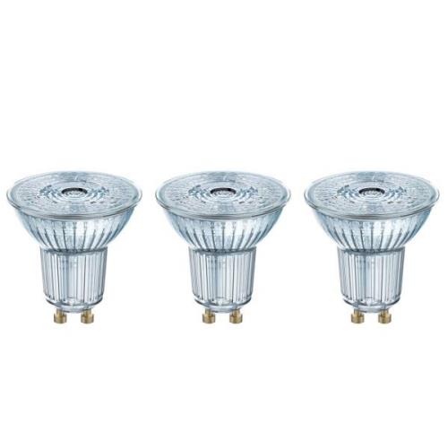 LED-heijastinlamppu GU10 4,3W neutraali valk. 3kpl