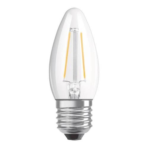 OSRAM-LED-kynttilälamppu E27 4,8W himmennettävä