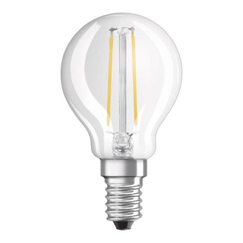 OSRAM-LED-golfpallolamppu E14 2,8W himmennettävä