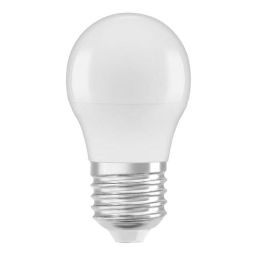 OSRAM-LED-golfpallolamppu E27 4,9W 827 Star matta