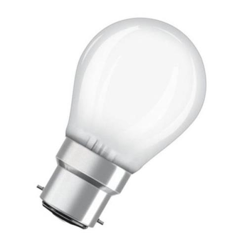 OSRAM LED-pisaralamppu B22d 2,5W 2 700K mattainen