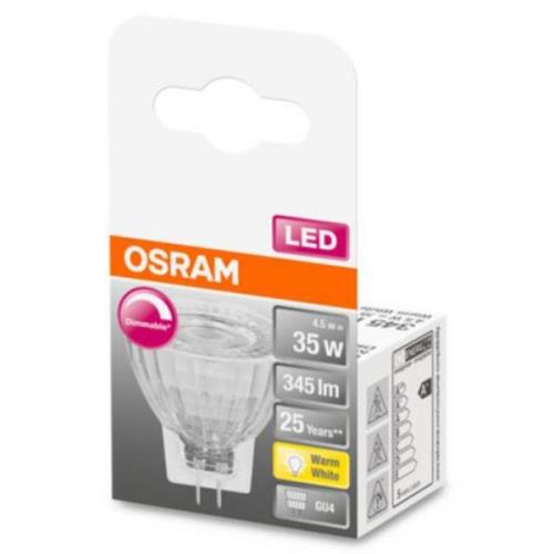 OSRAM-LED-heijastin GU4 MR11 4,5W 927 36° himmen.