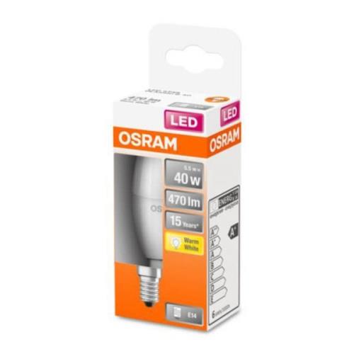 OSRAM Classic B -LED-lamppu E14 4,9W 2 700 K matta