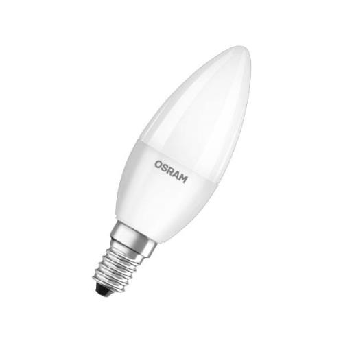 OSRAM-LED-kynttilä E14 4,9W Base CLB40 840 matt 3x